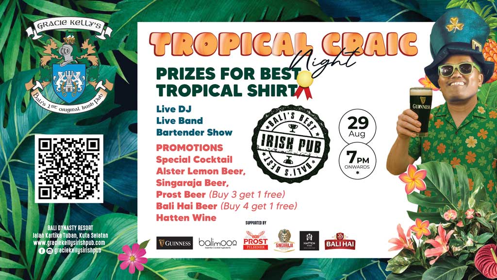 Tropical Craic Night